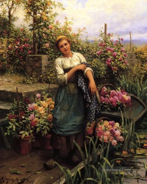  landfrau - Die Blume Boot Landfrau Daniel Ridgway Knight